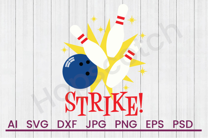 bowling-strike-svg-file-dxf-file