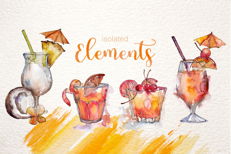 cocktail-watercolor-png