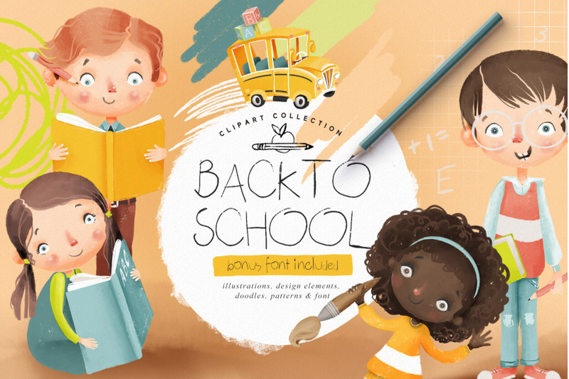 back-to-school-clipart-collection