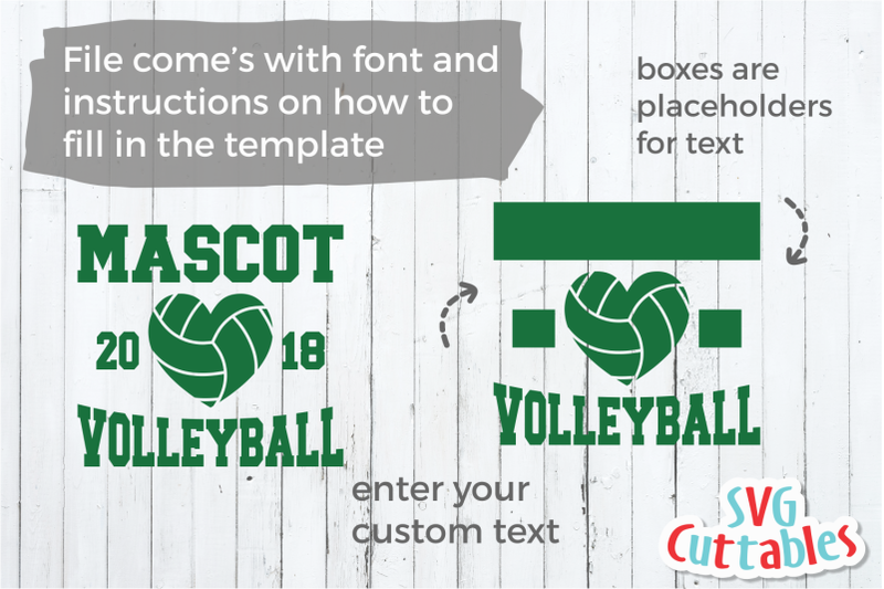 volleyball-template-008-cut-file