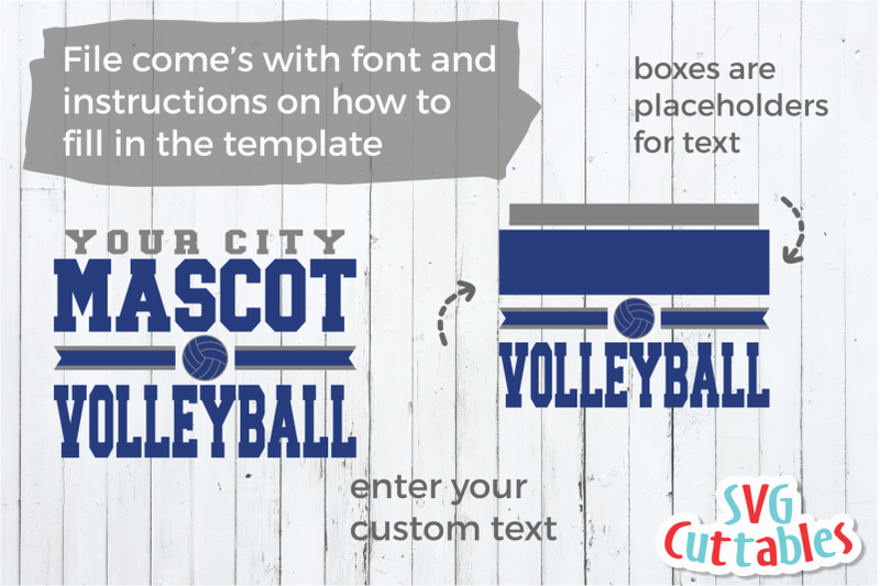 volleyball-template-009-cut-file