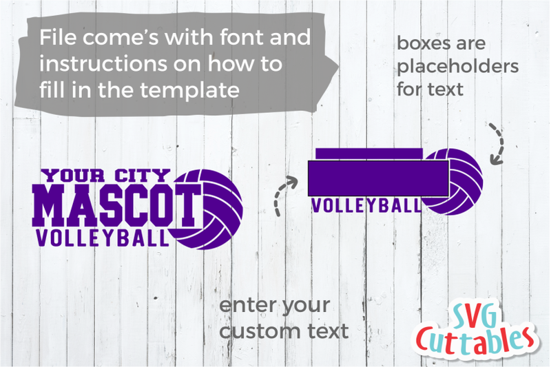 Volleyball Template 0018 Cut File By Svg Cuttables Thehungryjpeg Com