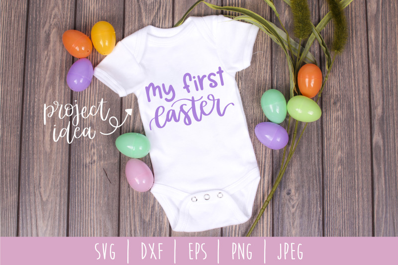 my-first-easter-svg-dxf-eps-png-jpeg