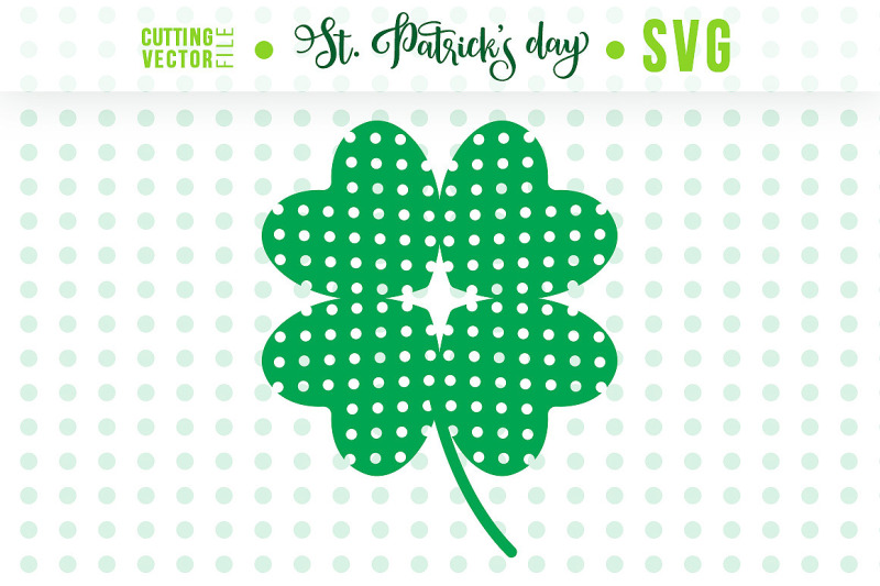 st-patrick-039-s-day-svg-polka-dot-clover