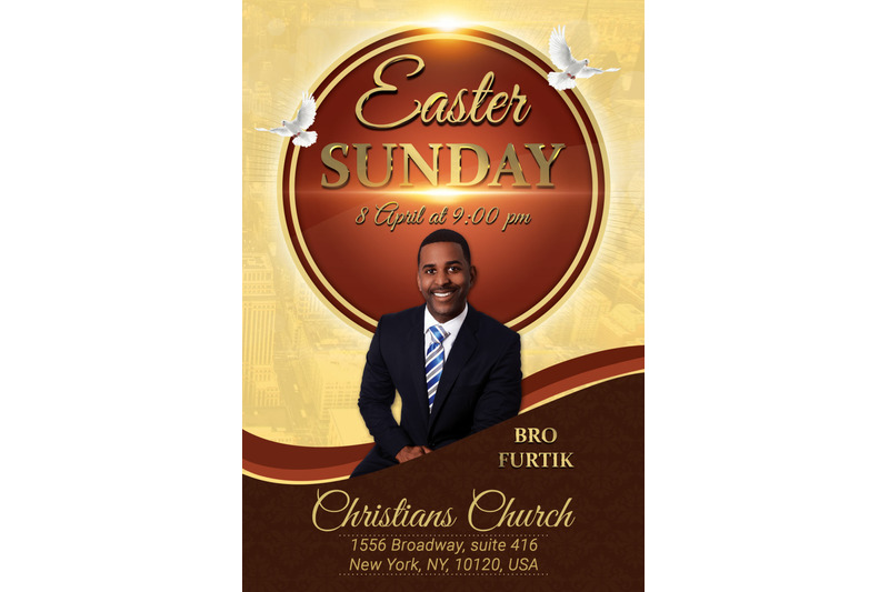 easter-sunday-church-flyer