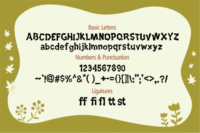 etnico-decorative-font