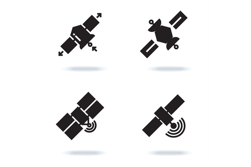 satellite-and-orbit-communication-icons-isolated-on-white-background