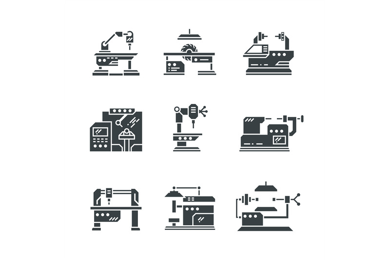 steel-industry-machine-tools-vector-icons