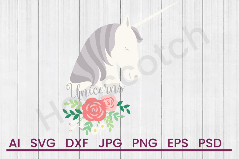 unicorns-svg-file-dxf-file