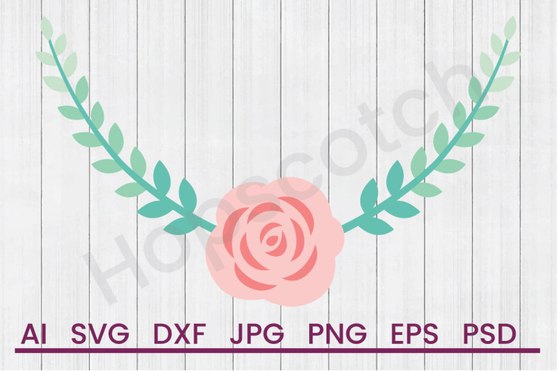 ombre-rose-svg-file-dxf-file