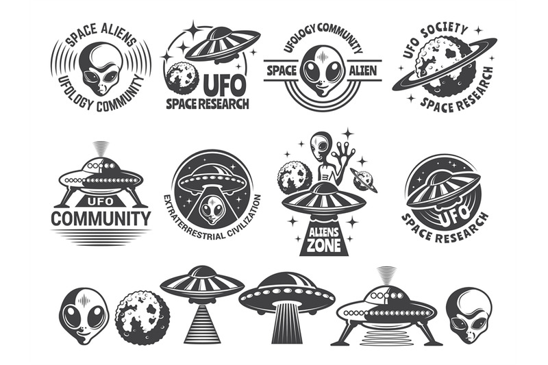 badges-set-with-ufo-and-aliens-vector-design-templates-with-place-for