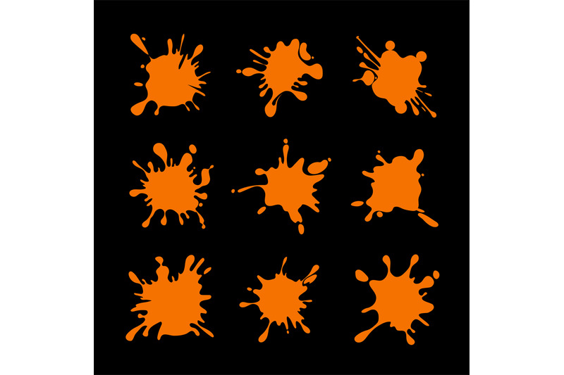 splashes-of-orange-juice-vector-pictures-isolate