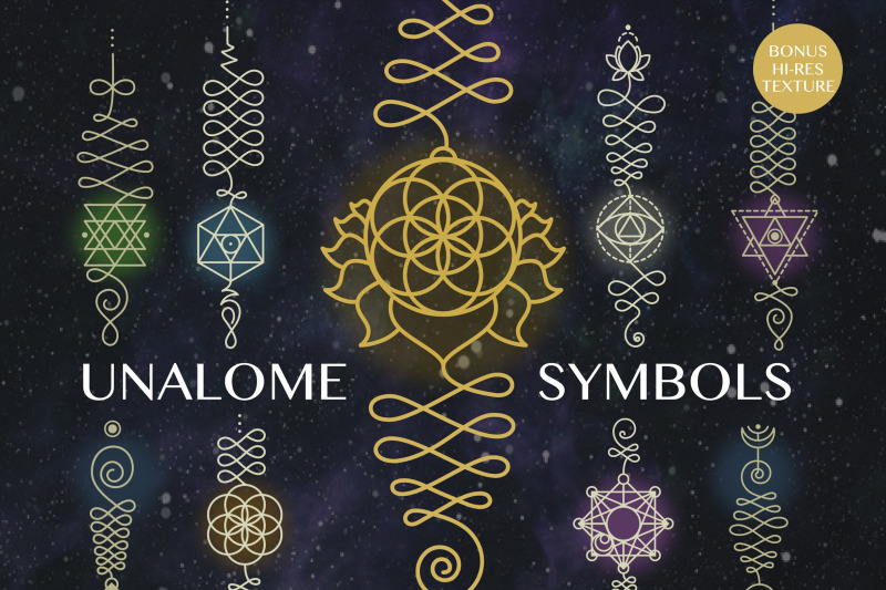 7-unalome-symbols-vol-1