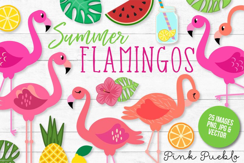 flamingo-clipart-and-vectors