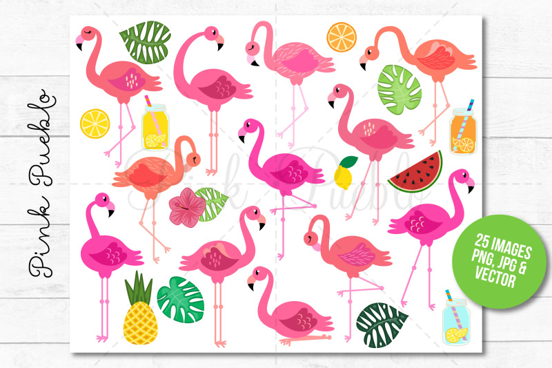 flamingo-clipart-and-vectors