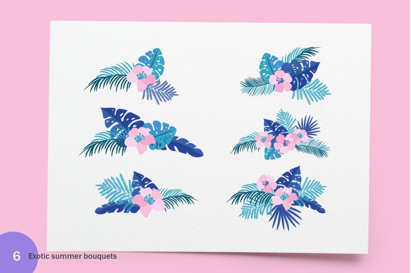 summer-exotic-palm-design-elements-svg