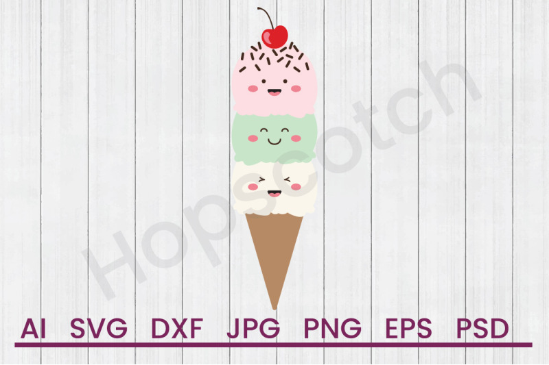 ice-cream-cone-svg-file-dxf-file