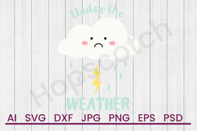 under-the-weather-svg-file-dxf-file
