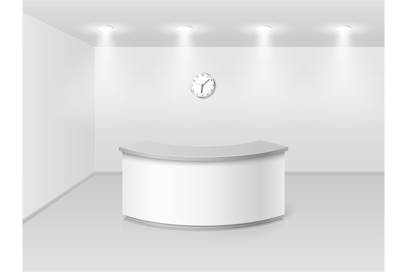 office-or-hotel-interior-with-reception-counter-desk-3d-vector-illustr