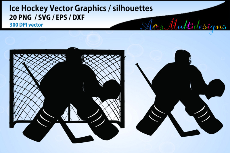 Download Ice Hockey Svg Silhouette Bundle Ice Hockey Vectors By Arcsmultidesignsshop Thehungryjpeg Com