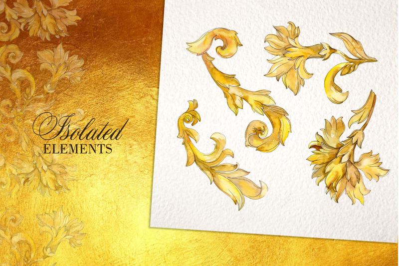 gold-monograms-watercolor-png