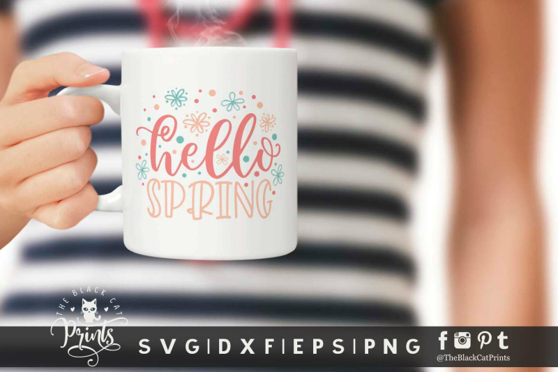 hello-spring-svg-dxf-eps-png