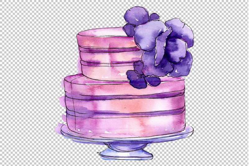 cakes-yummy-watercolor-png