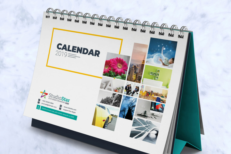 2019-desk-table-calendar-planner