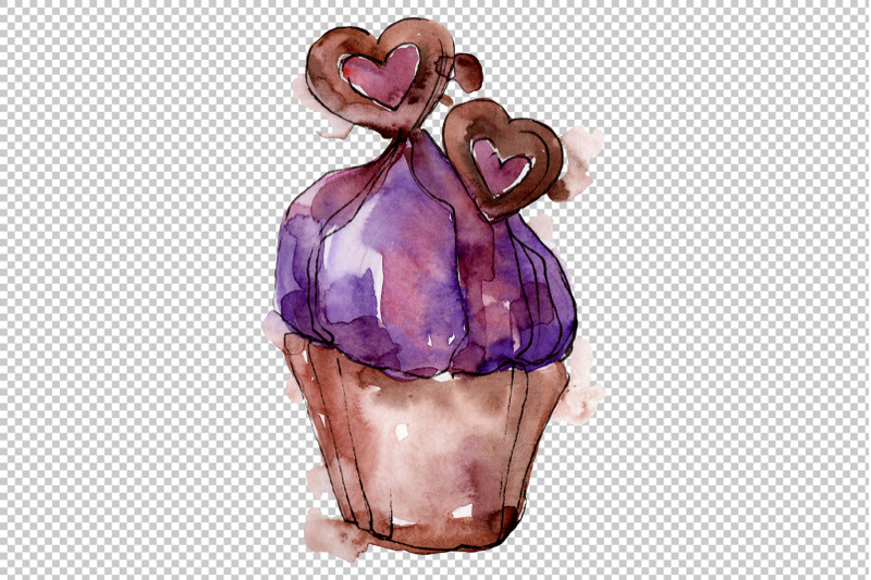 dessert-sweet-tooth-watercolor-png