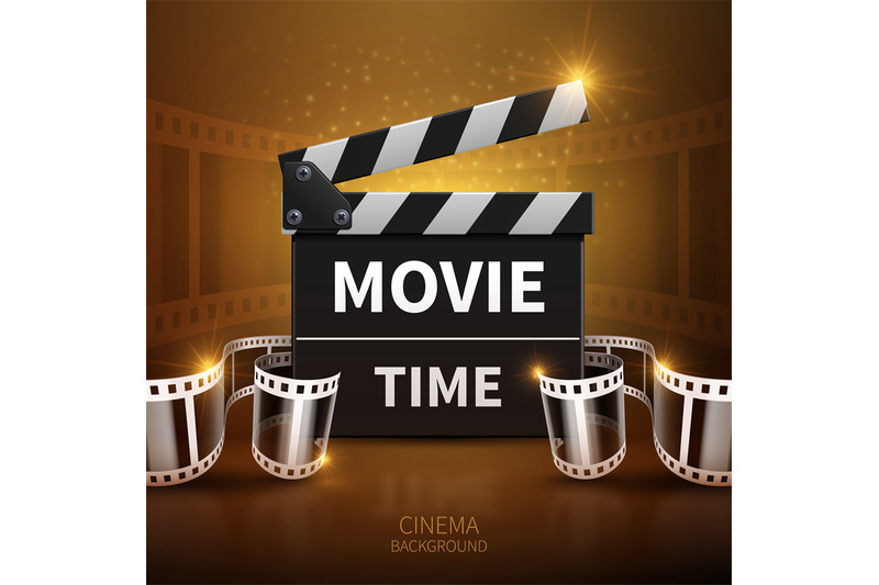 online-movie-and-television-vector-background-with-cinema-clapper-and