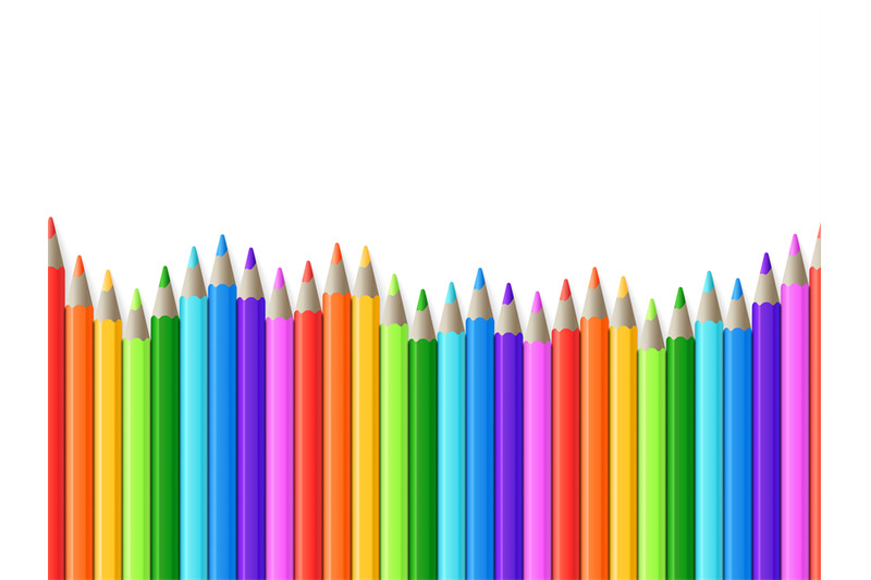 rainbow-seamless-row-of-color-drawing-pencils-vector-illustration