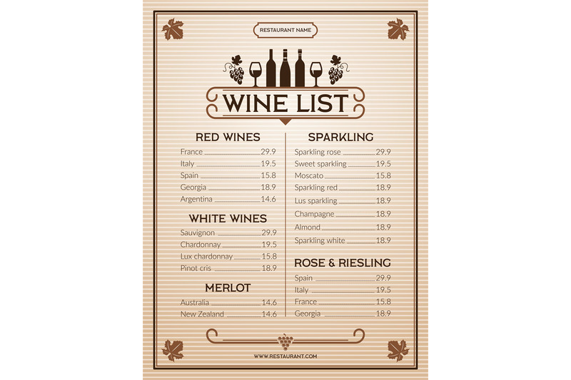 wine-menu-design-template-of-restaurant-or-bar-menu