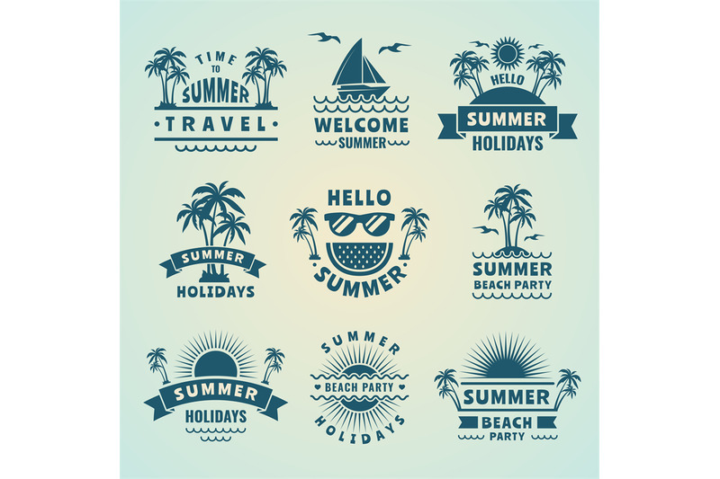 summer-labels-vector-illustrations-of-tropical-logos-and-badges