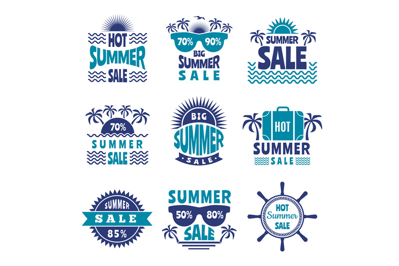 badges-of-summer-sale-vector-advertising-pictures
