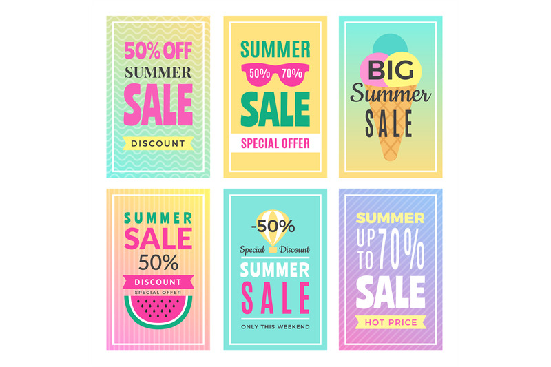 summer-sale-cards-design-template-of-various-vector-cards-isolate