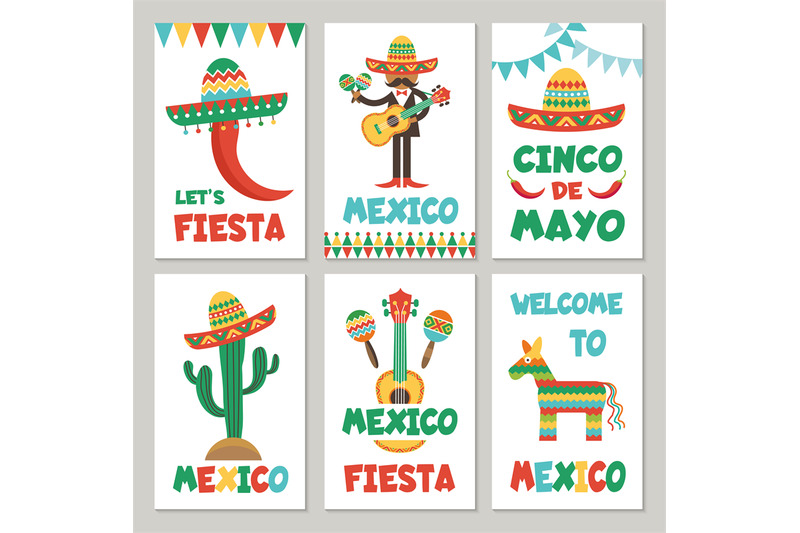 cards-with-mexican-symbols