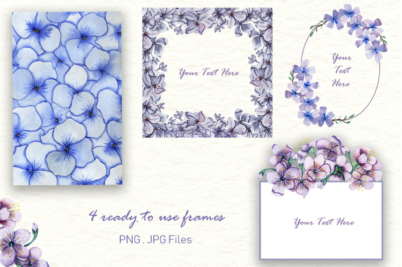 watercolor-flowers-spring-collection