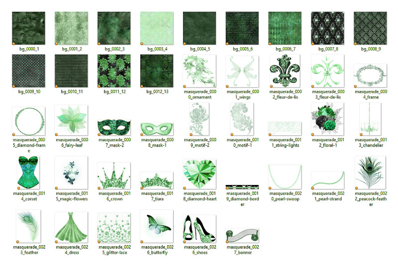 green-masquerade-graphics
