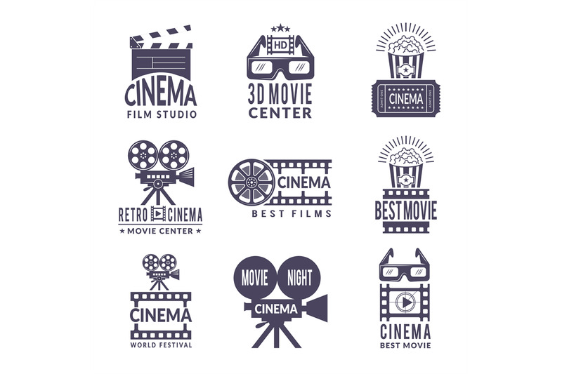 cinema-labels-set-badges-with-black-pictures-at-cinema-and-video-prod