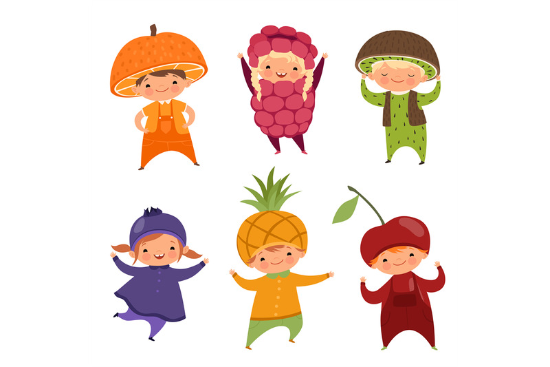 children-in-fruit-costumes-vector-pictures-of-various-funny-clothes-f