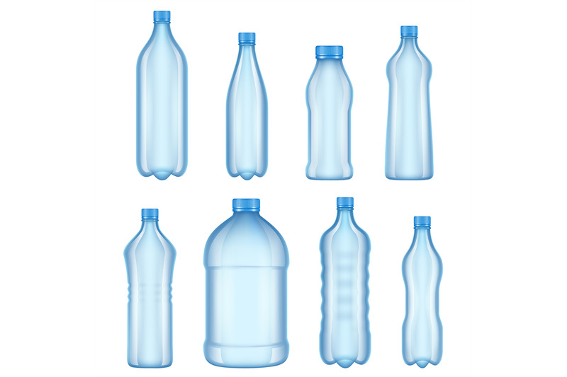 plastic-bottles-for-water-realistic-vector-pictures-of-various-types