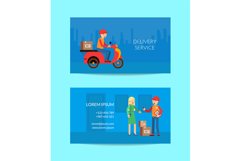 fasr-delivery-banners-vector-delivery-flat-elements-business-card