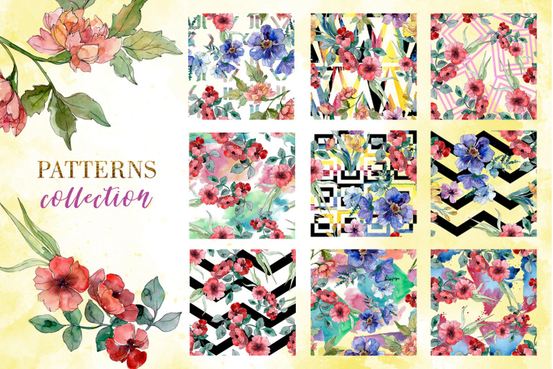 fashion-prints-with-wildflowers-watercolor-png