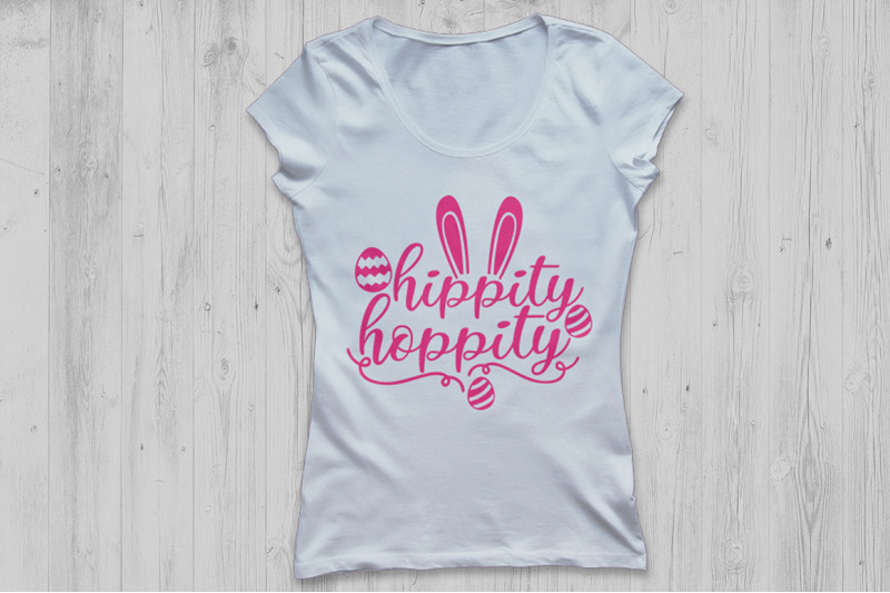 Hippity Hoppity Svg Easter Svg Easter Bunny Svg Bunny Ears Svg By Cosmosfineart Thehungryjpeg Com