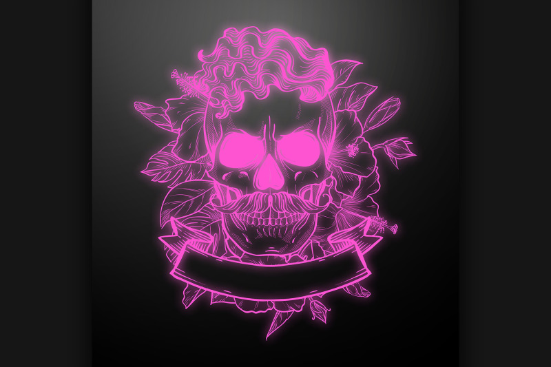 angry-skull-with-hairstyle