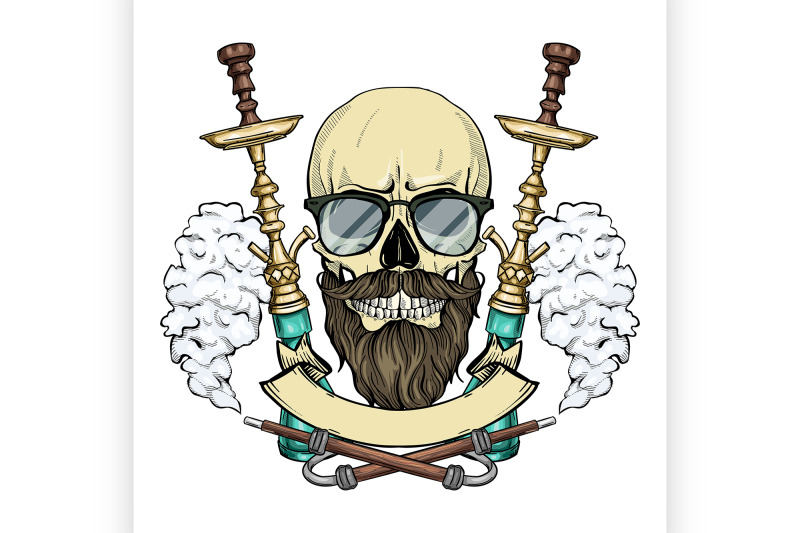 color-hipster-skull