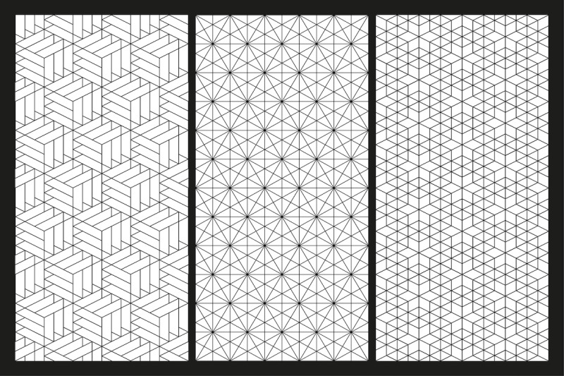 vector-seamless-geometric-patterns