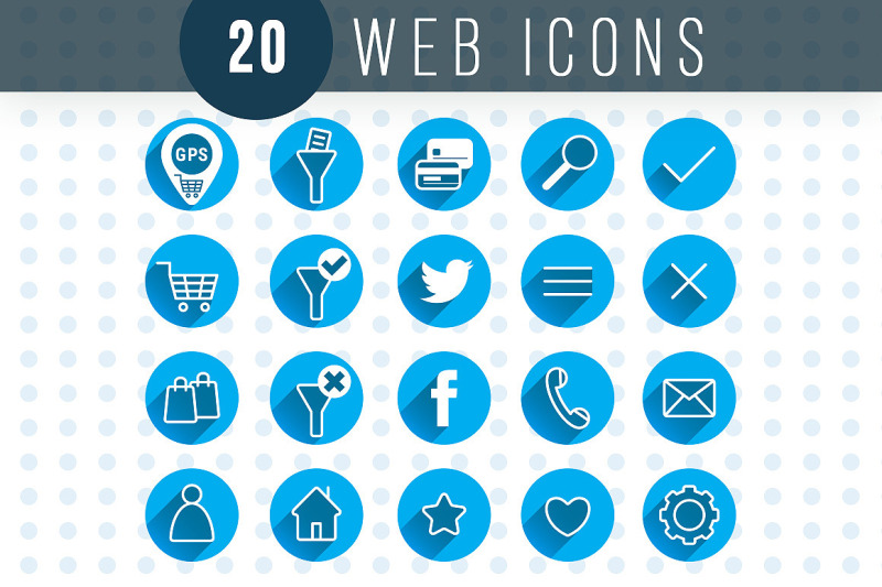 web-icons-vector-design