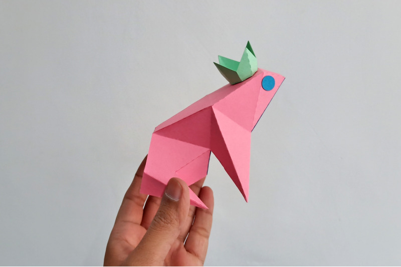 How to Make a Tissue Paper Flamingo - Frog Prince Paperie