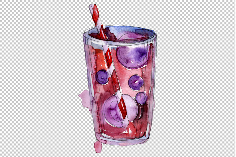 gin-drinks-watercolor-png